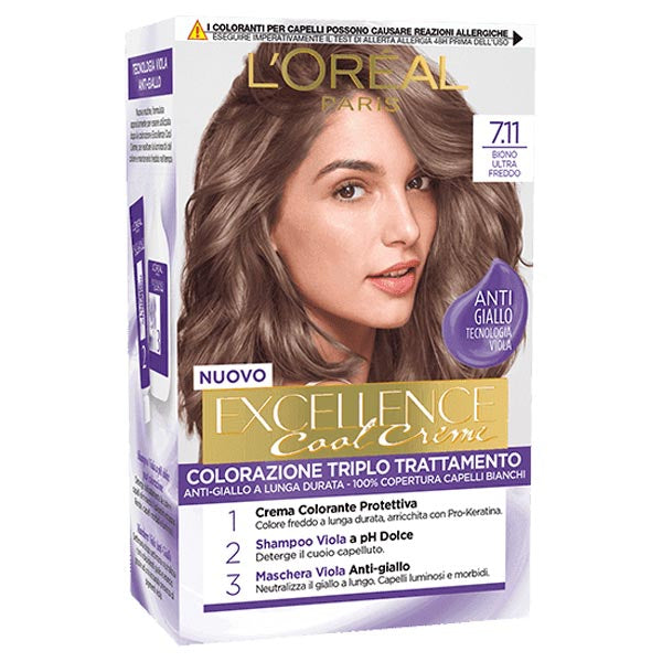 L’Oréal Excellence Biondo Ultra Freddo 7.11