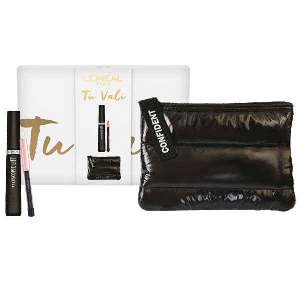 L’Oréal Tu Vali Cofanetto Mascara Telescopic + Mini Matita Nera
