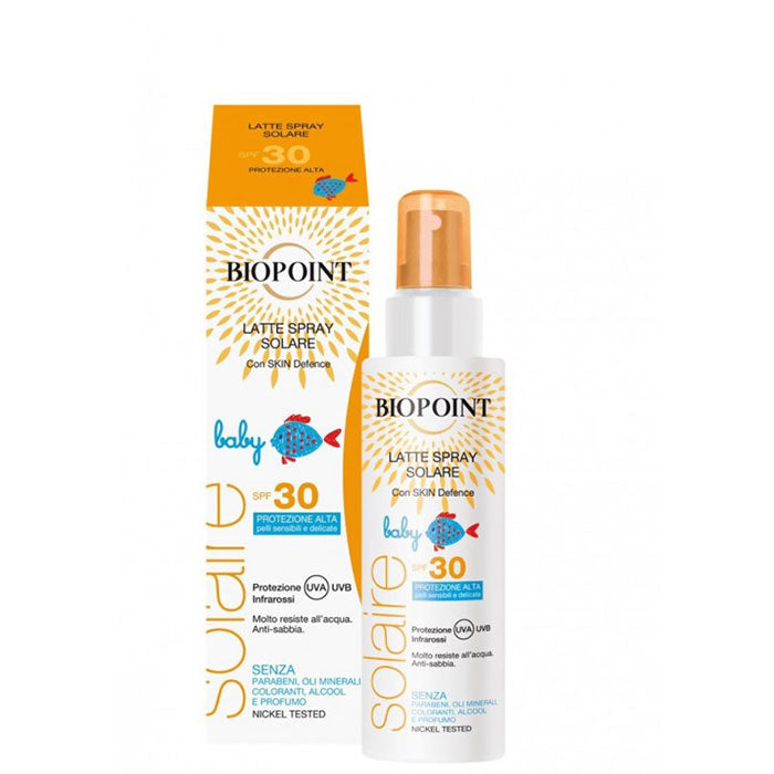 Biopoint Solaire Baby Latte Solare Spray SPF 30 150 ml