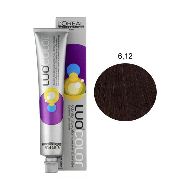 L’Oréal Professionnel Luocolor Colorazione Permanente 6,12