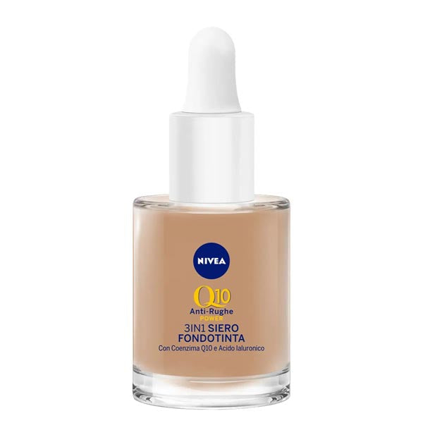 Nivea Q10 Anti-rughe 3IN1 Siero Fondotinta 02 Dark