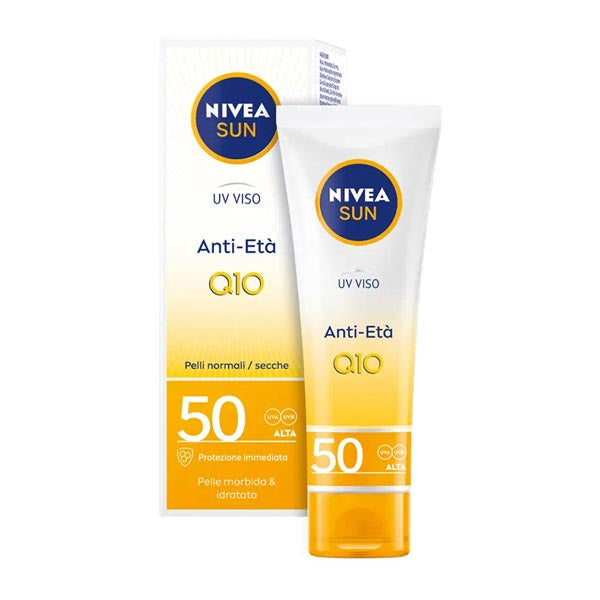 Nivea Sun Q10 Crema Viso Anti-rughe SPF 50 50 ml