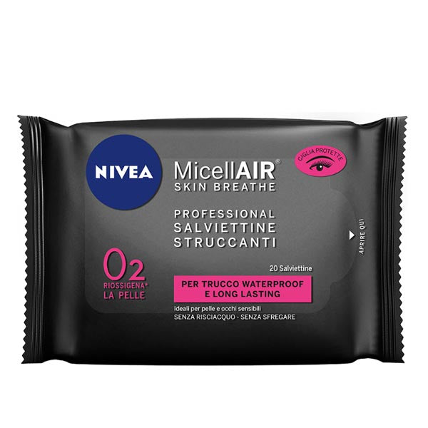 Nivea Visage Salviettine Struccanti Micellar 20 Pz