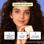 Shampoo Solido Anticrespo per Capelli Secchi o Ricci