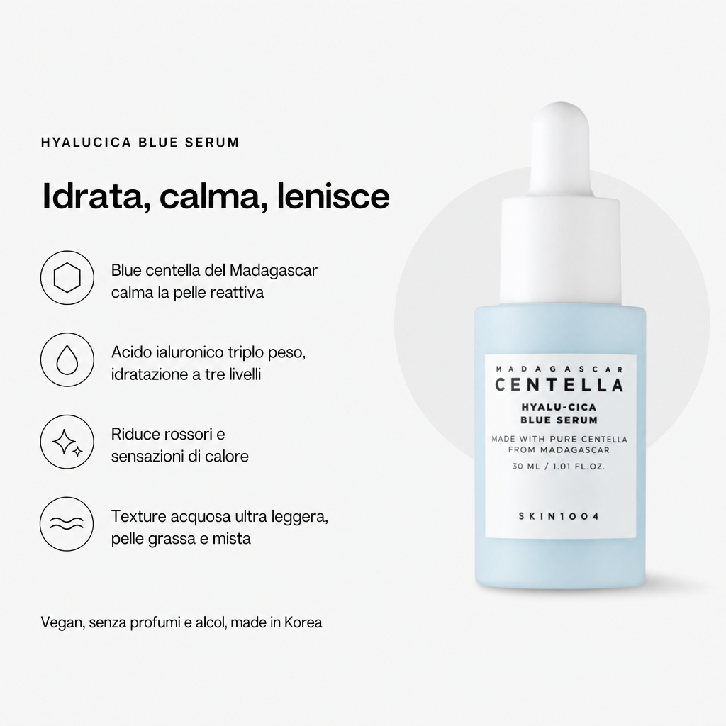 Skin1004 Centella Hyalu-Cica Blue Serum – Hydrating Serum