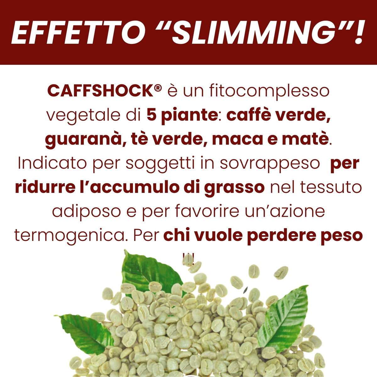 Tè verde, guaranà e caffeina · 90 compresse