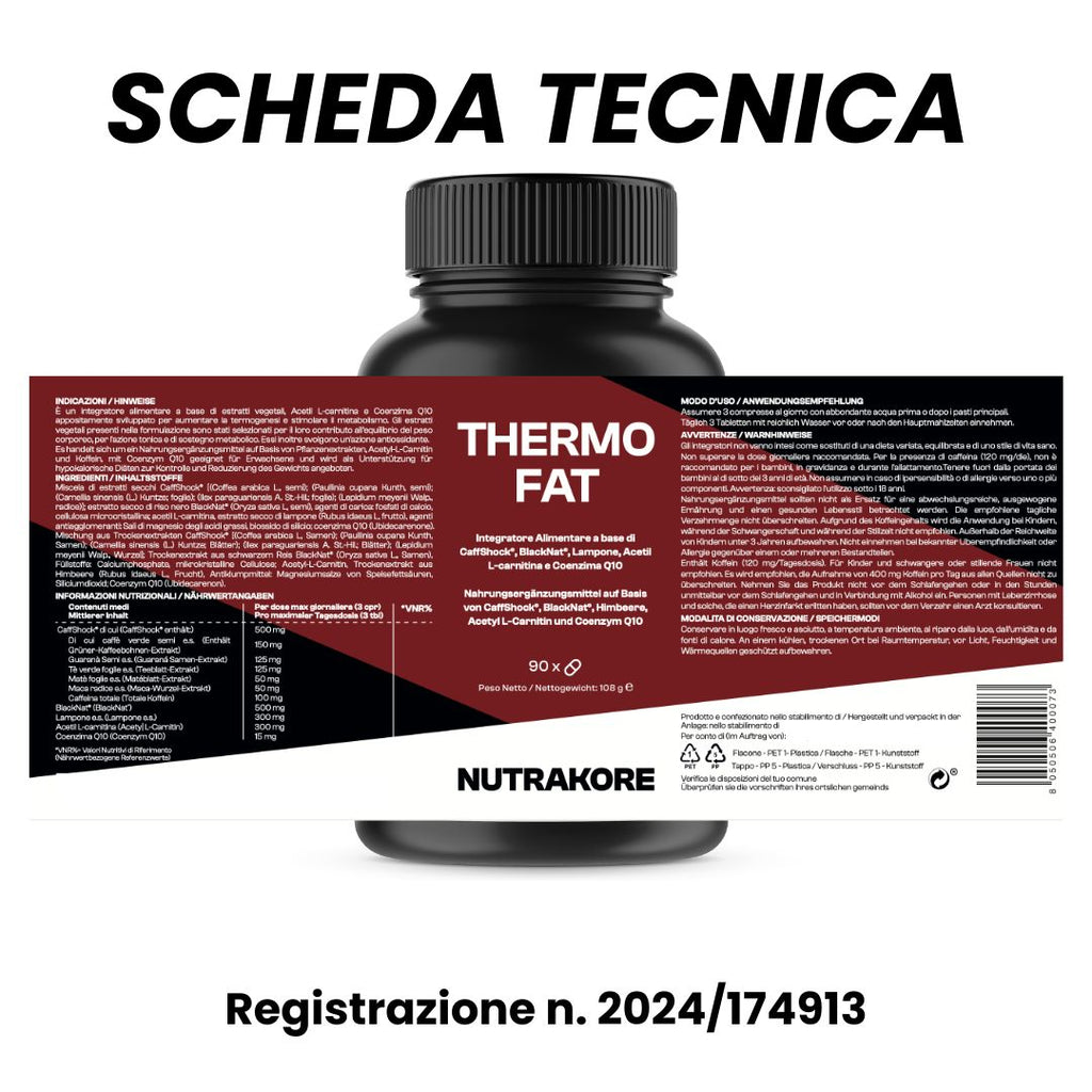 Tè verde, guaranà e caffeina · 90 compresse
