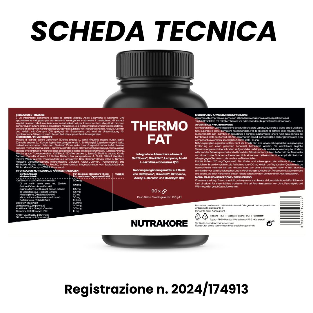 Tè verde, guaranà e caffeina · 90 compresse