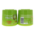 Garnier Fructis Maschera Fortificante Hydra Liss 300 ml — vista fronte e retro della stessa confezione