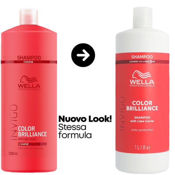 Wella Invigo Color Brilliance Shampoo Capelli Grossi 1000 ml