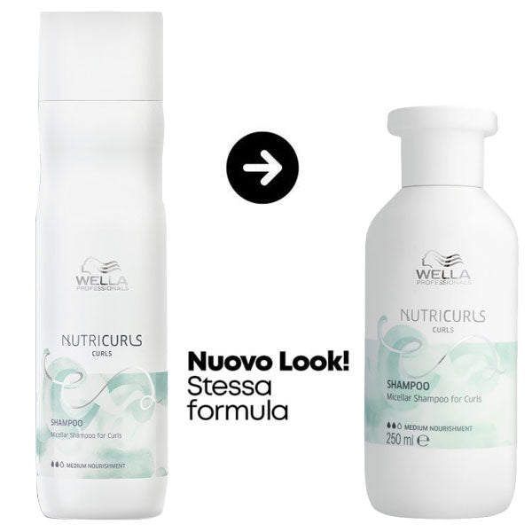 Wella Nutri Curls Shampoo Capelli Ricci 250 ml