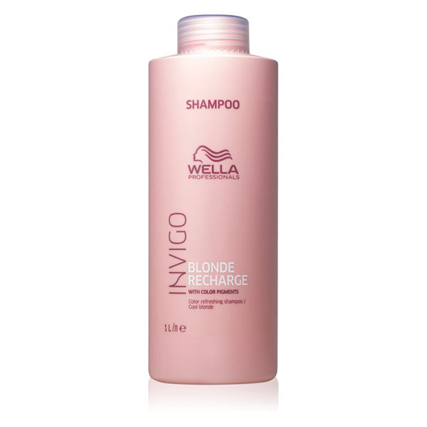 Wella Invigo Blonde Recharge Cool Blonde C.refresh Shampo 1000 ml